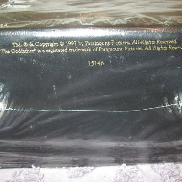 1997 The Godfather Collection 3 VHS Tapes Boxed Set Gangster Mob Movies NEW - Picture 7 of 8
